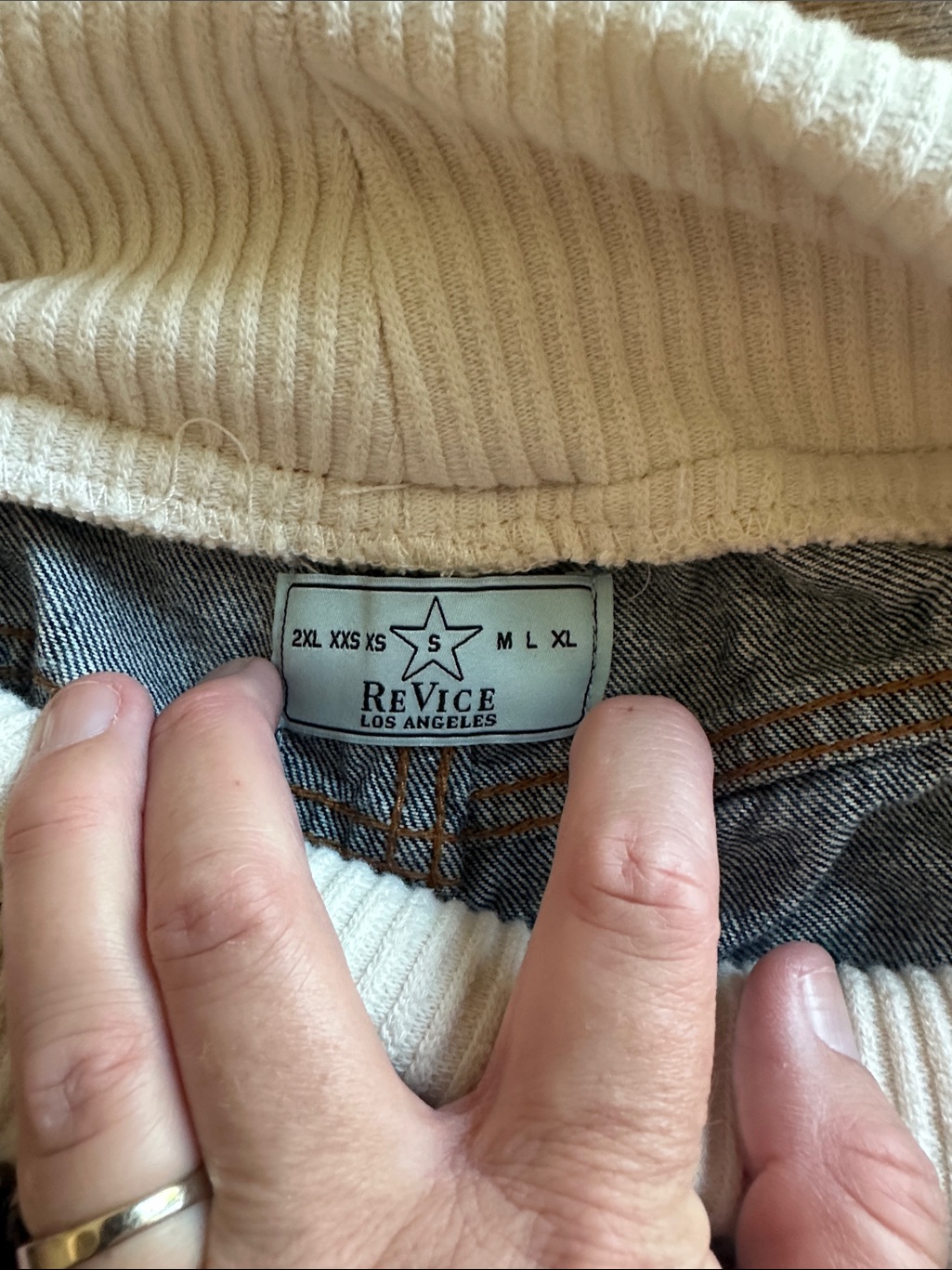 Revice "Vice Jean/Blue Crest" Like New — image 5 of 5